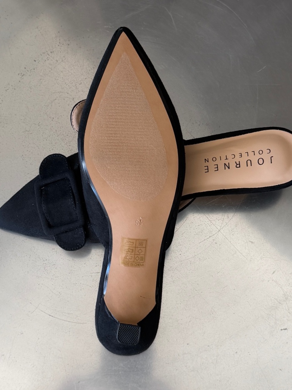 NEW Journee Women's Vianna Pumps BLACK WOMENS 9.5 - Picture 7 of 11